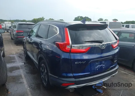 2018 Honda Cr-V Touring из США, поврежденный, VIN 7FARW1H91JE001681